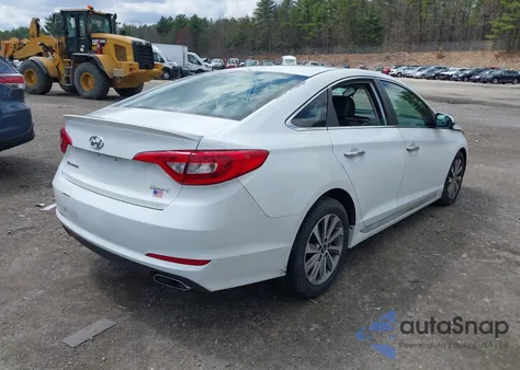 2017 Hyundai Sonata Sport из США, поврежденный, VIN 5NPE34AF1HH499686